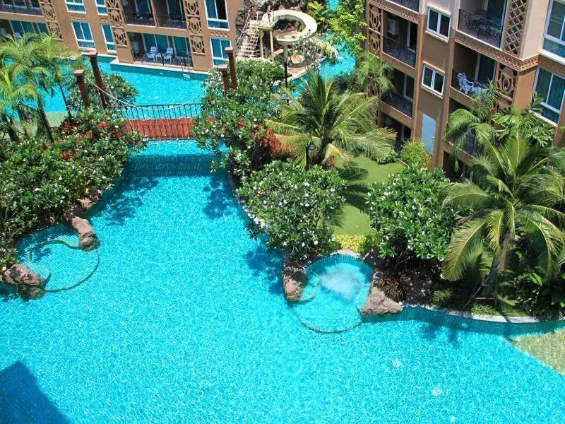 , Pool View in Atlantis Condo & Water Park Pattaya By The Sea
