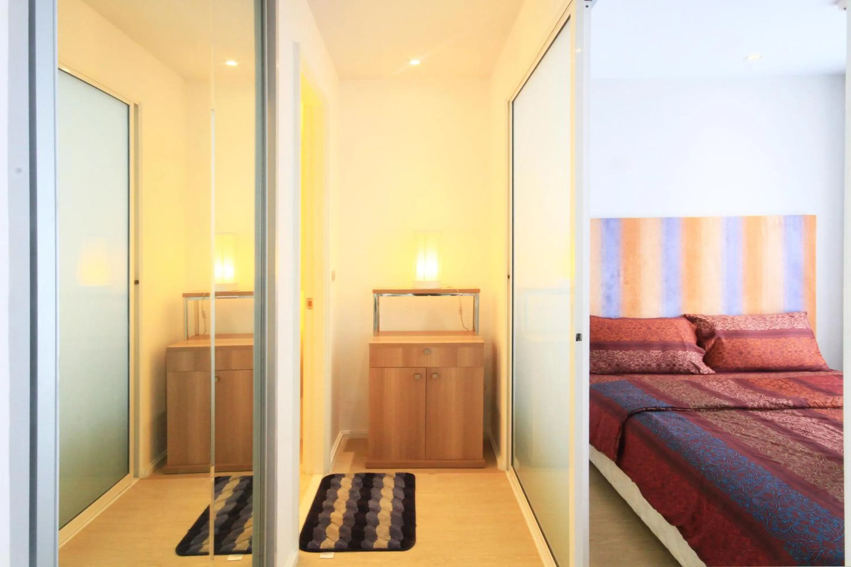 Bed in Atlantis Condo & Water Park Pattaya By the Sea