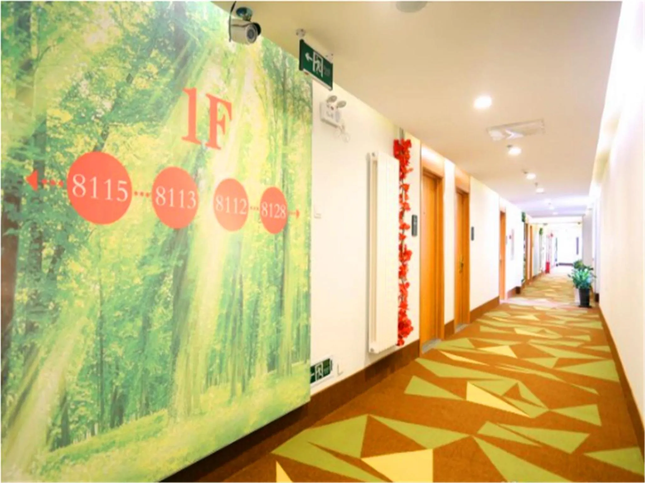 Floor plan in Vatica Tianjin Dagang Xuefu Road University Town Hotel