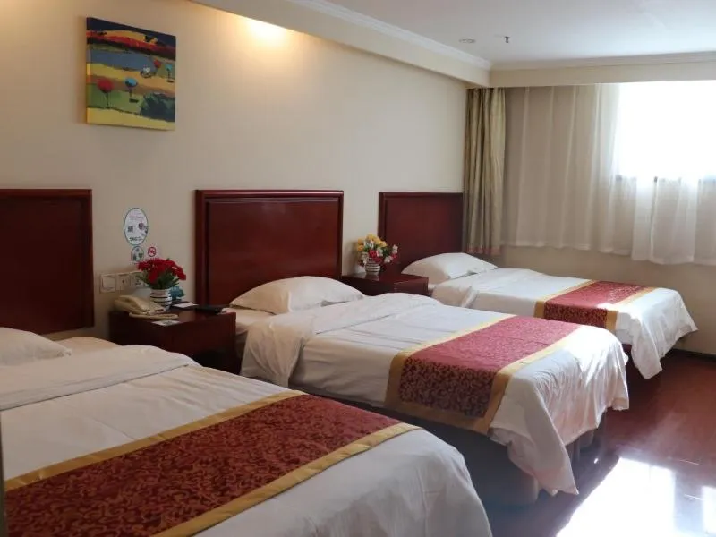 Bed in GreenTree Inn HeBei ZhangJiaKou XuanHua BoJu Countryside Business Hotel