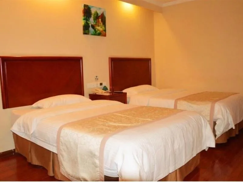 Bed in GreenTree Inn HeBei ZhangJiaKou XuanHua BoJu Countryside Business Hotel