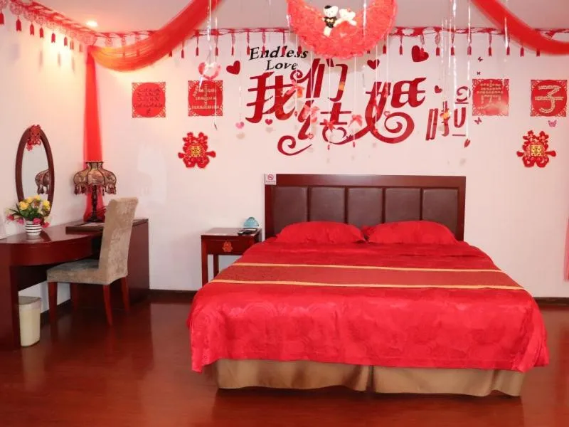 Bed in GreenTree Inn HeBei ZhangJiaKou XuanHua BoJu Countryside Business Hotel