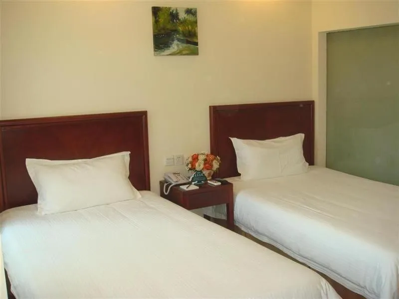 Bed in GreenTree Inn Hebei Zhangjiakou Bus Station Express Hotel