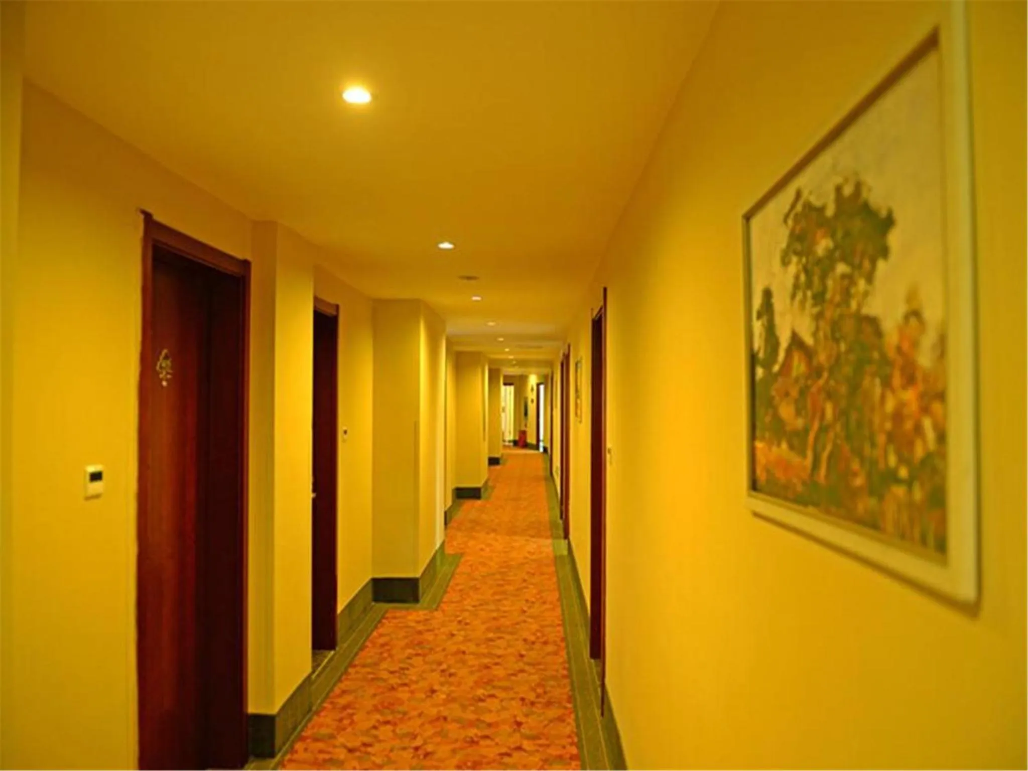Decorative detail in GreenTree Inn Hebei Qinhuangdao Olympic Center Express Hotel