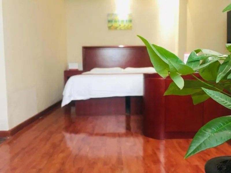 Bed in GreenTree Inn High Tech Changzhi Road Subway Station Business Hotel