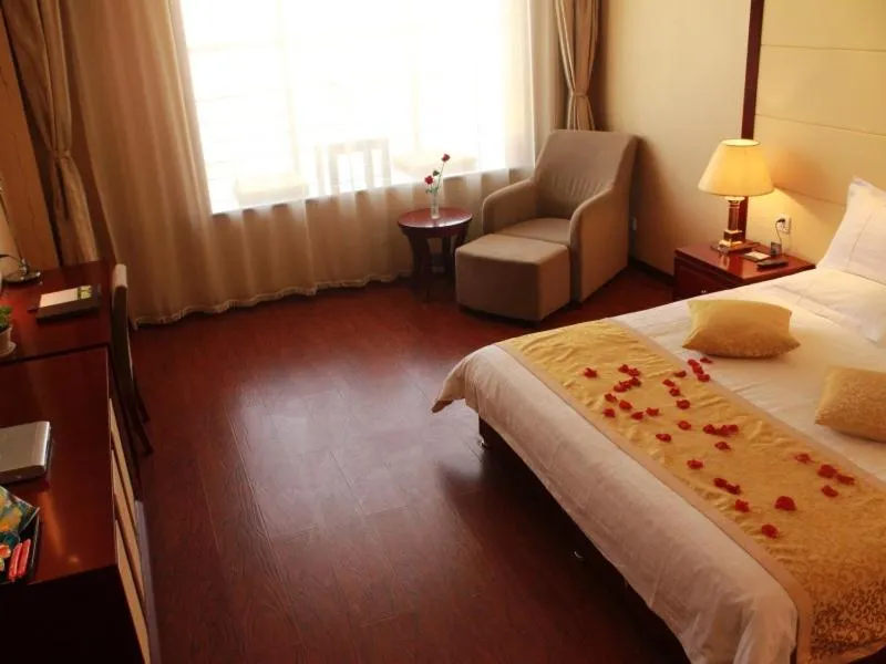 Seating Area in GreenTree Inn Taiyuan Pingyang Road Business Hotel