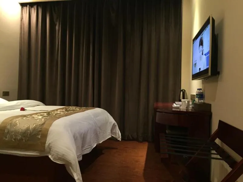 Bed in GreenTree Inn HeNan HeBi HengShan Road Business Hotel