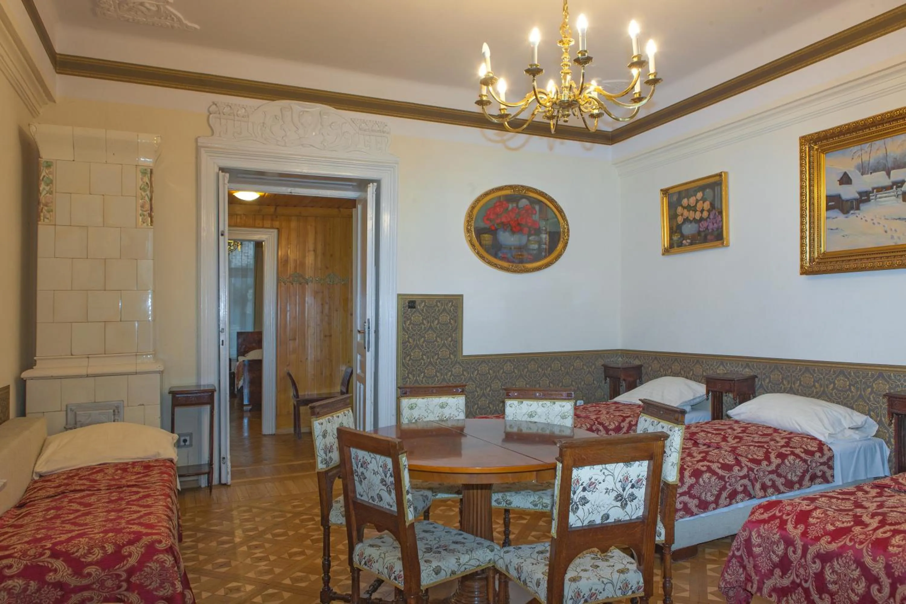 Living room in Metropolitan Apartments