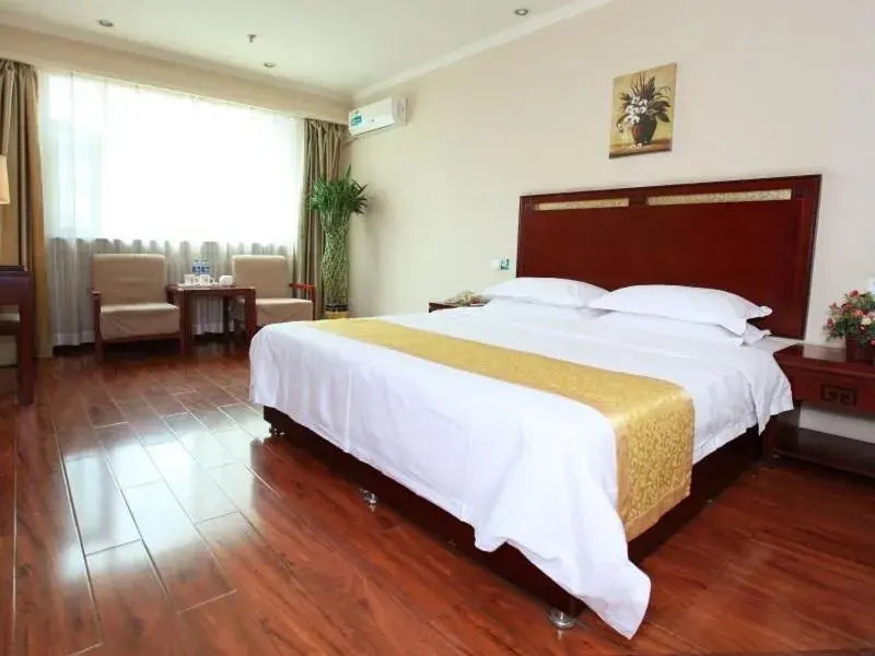 Bed in GreenTree Eastern Anhui Huainan Guangchang Road Hotel Bed in GreenTree Eastern Anhui Huainan Guangchang Road Hotel