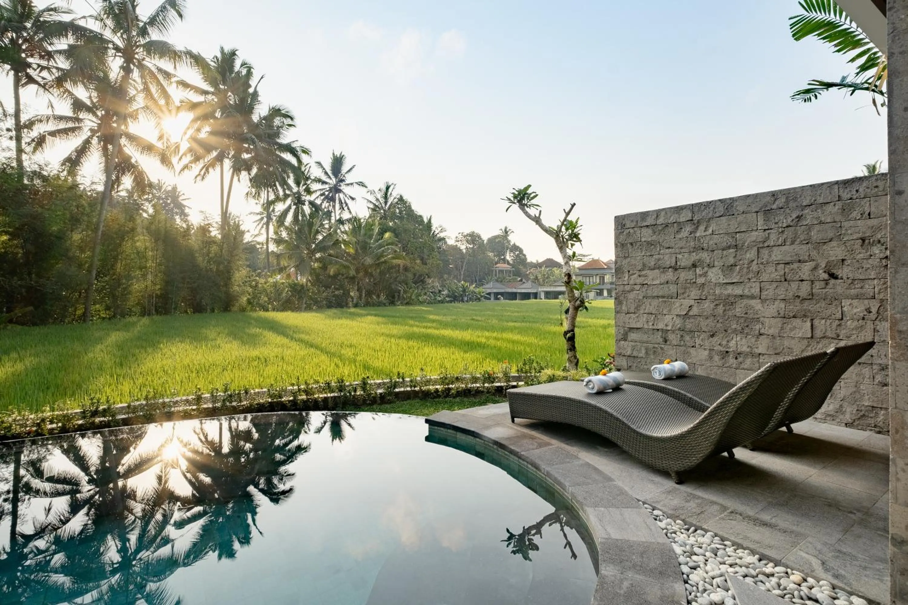 Day in D'bale Ananda Villa Ubud