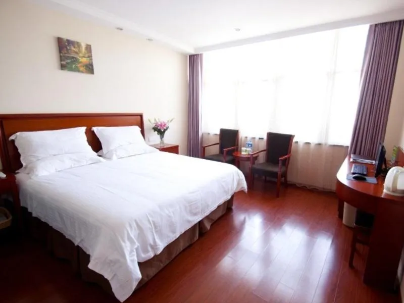 Bed in GreenTree Inn Anhui Xuancheng South Zhaoting Road Business Hotel