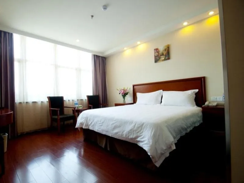 Bed in GreenTree Inn Anhui Xuancheng South Zhaoting Road Business Hotel