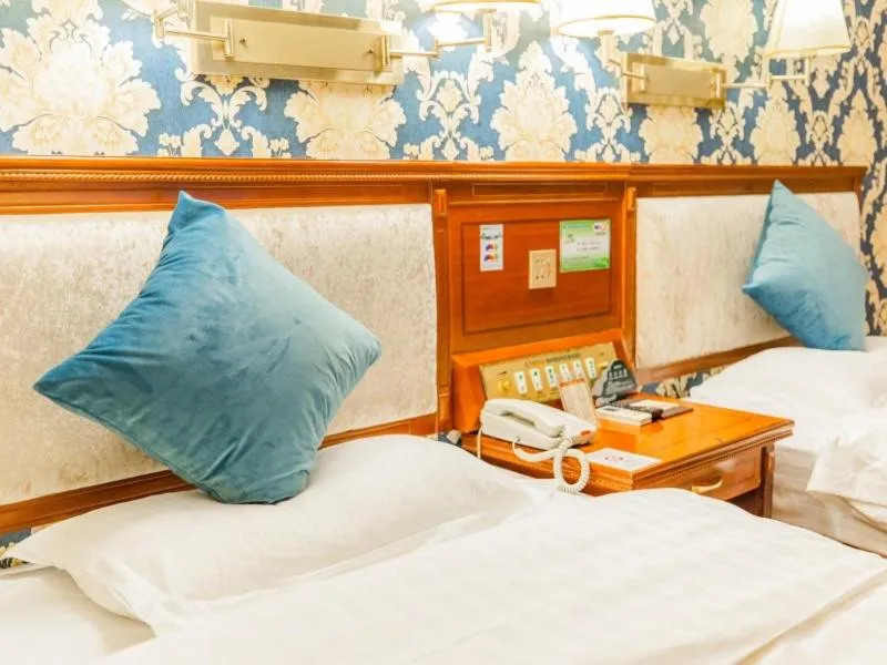 Bed in GreenTree Inn Nanning Xiuxiang Branch