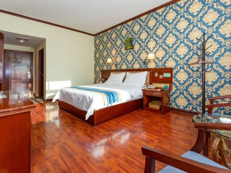 Bed in GreenTree Inn Nanning Xiuxiang Branch