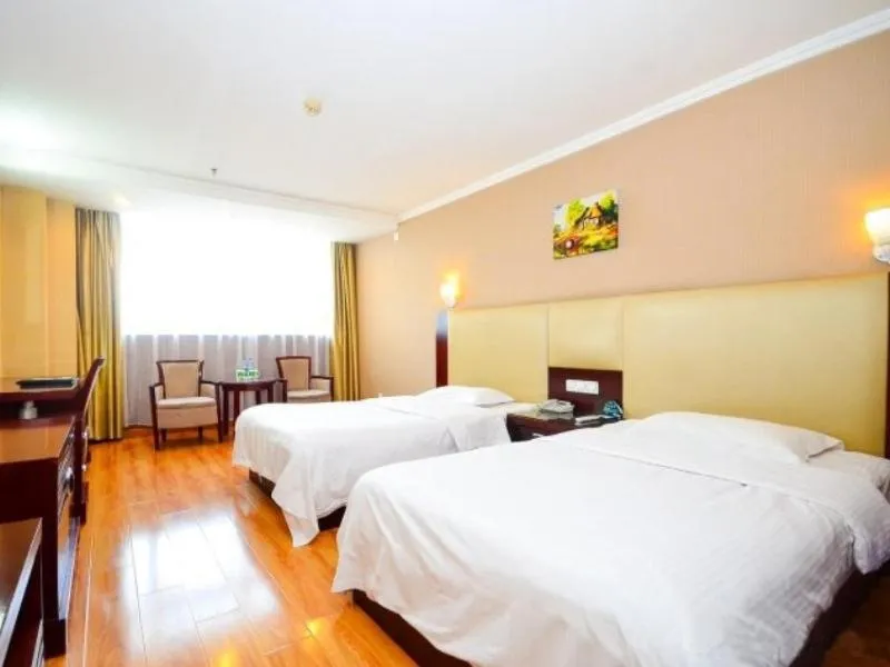 Bed in GreenTree Inn JiangSu LianYunGang Bus Station East JieFang Road Business Hotel