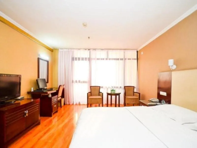 Bed in GreenTree Inn JiangSu LianYunGang Bus Station East JieFang Road Business Hotel
