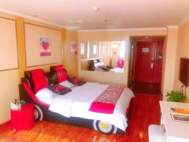 Bed in GreenTree Inn JiangSu LianYunGang Bus Station East JieFang Road Business Hotel