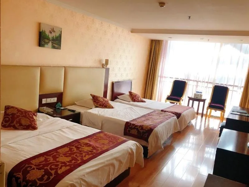 Bed in GreenTree Inn JiangSu LianYunGang Bus Station East JieFang Road Business Hotel