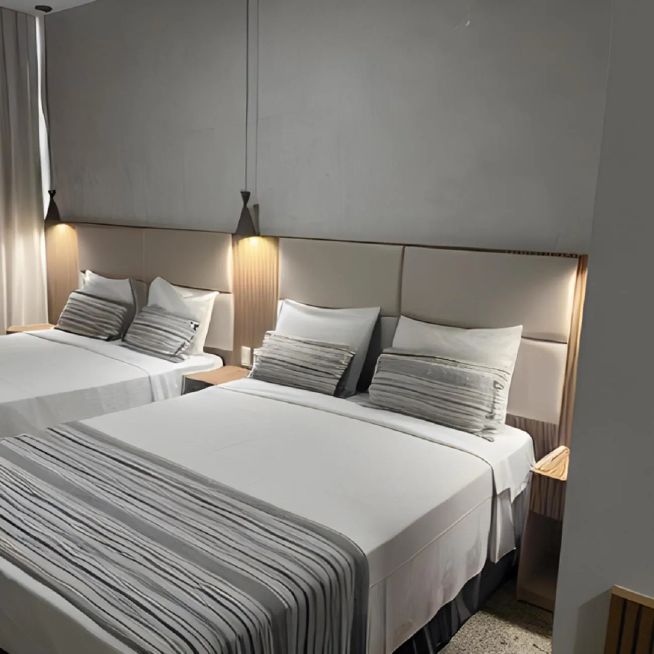 Bed in Real Palace Hotel