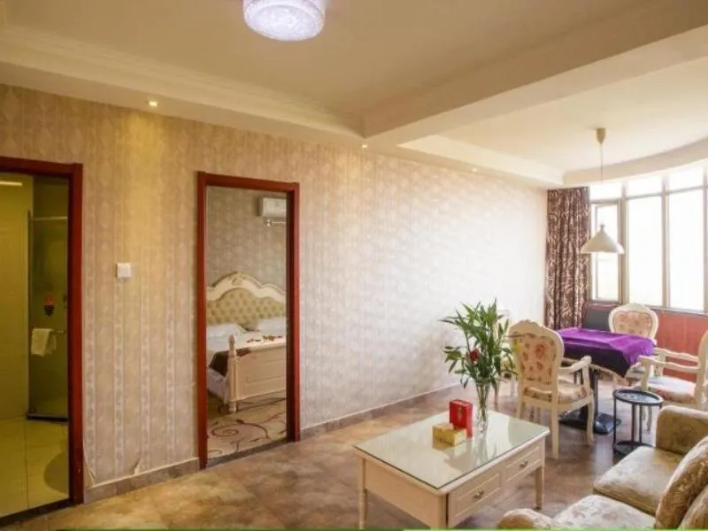 Bed in Greentree Inn Anhui Hefei South High-speed Rail Station Fanhua Avenue Haiheng Express Hotel