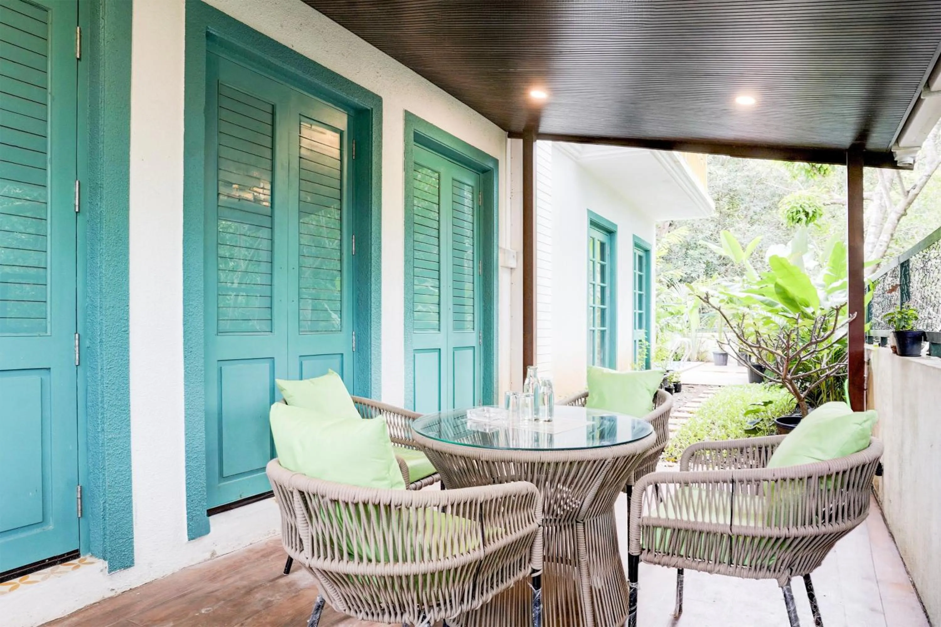 Lobby or reception in DanCenter Havana Villa Siolim | 3BHK | Pvt Pool | Goa