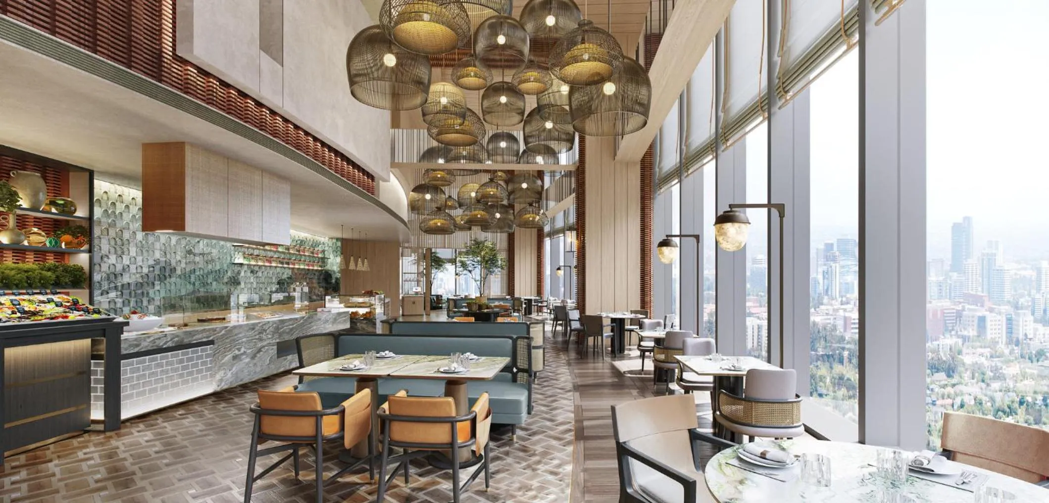 Restaurant/places to eat in HUALUXE Zhongshan City Center