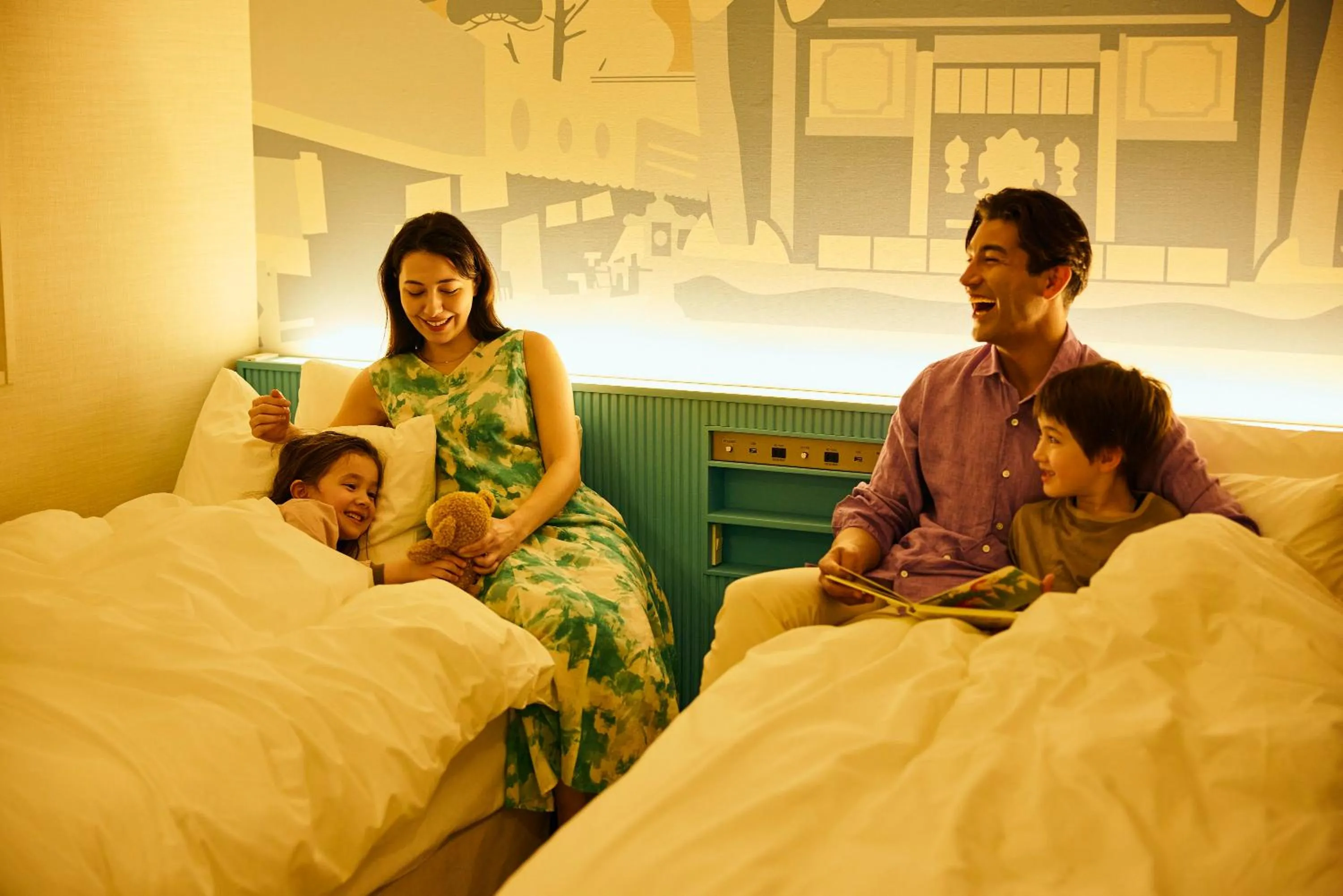 Family, Bed in Centara Life Namba Hotel Osaka