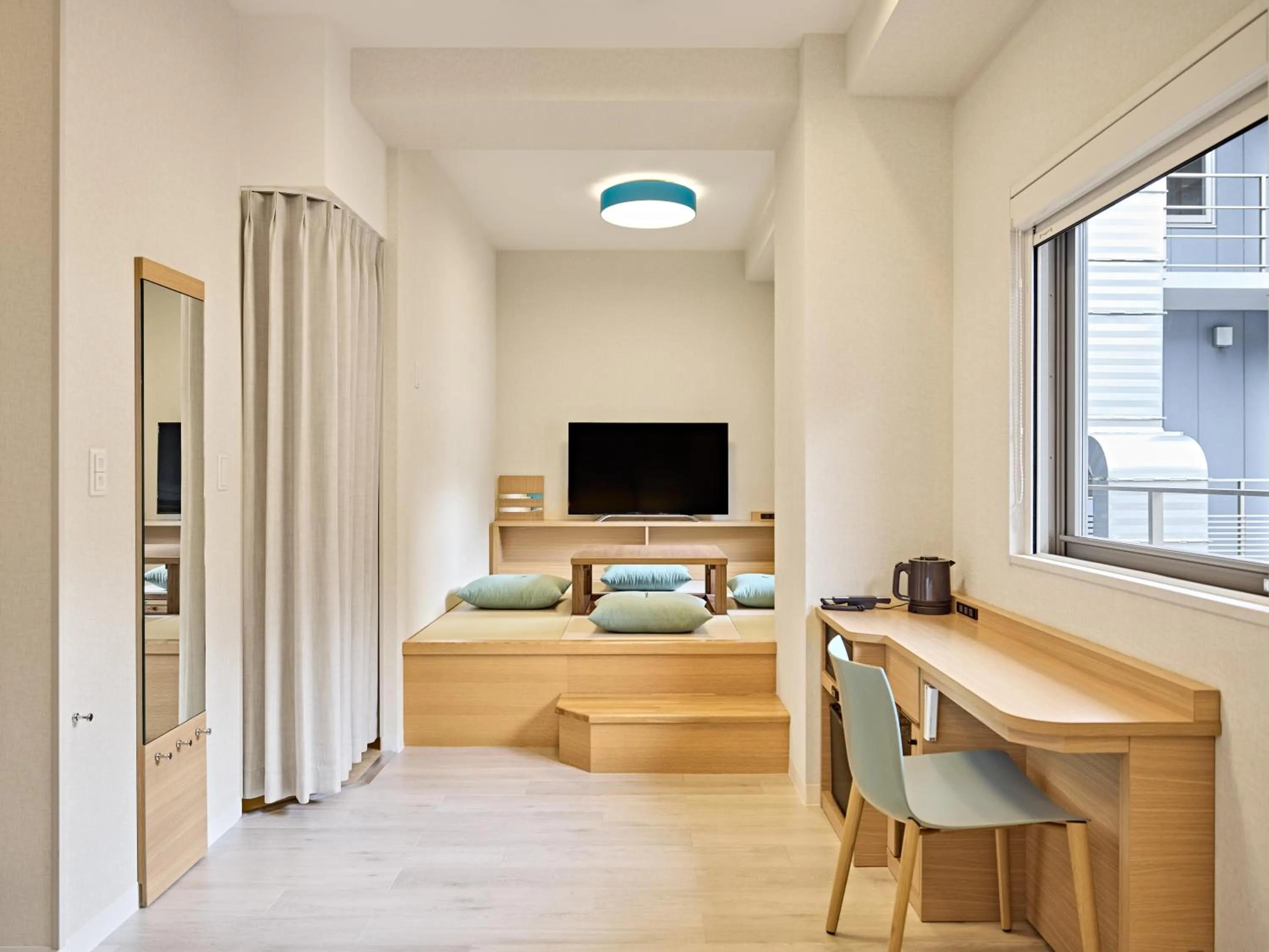 Seating area, Bed in Centara Life Namba Hotel Osaka