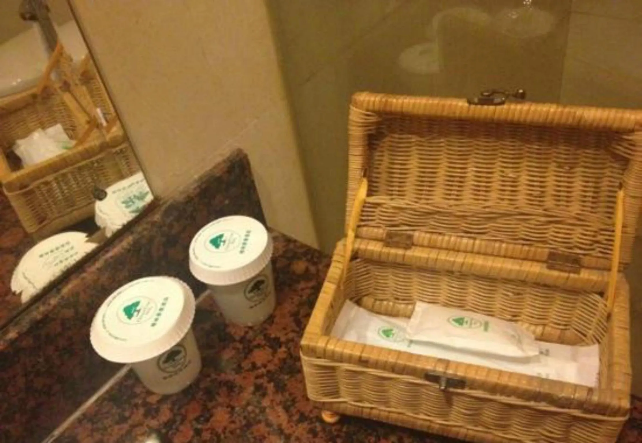 Bathroom in GreenTree Inn TianJin Ji County South YuYang Road GuLou Square Express Hotel