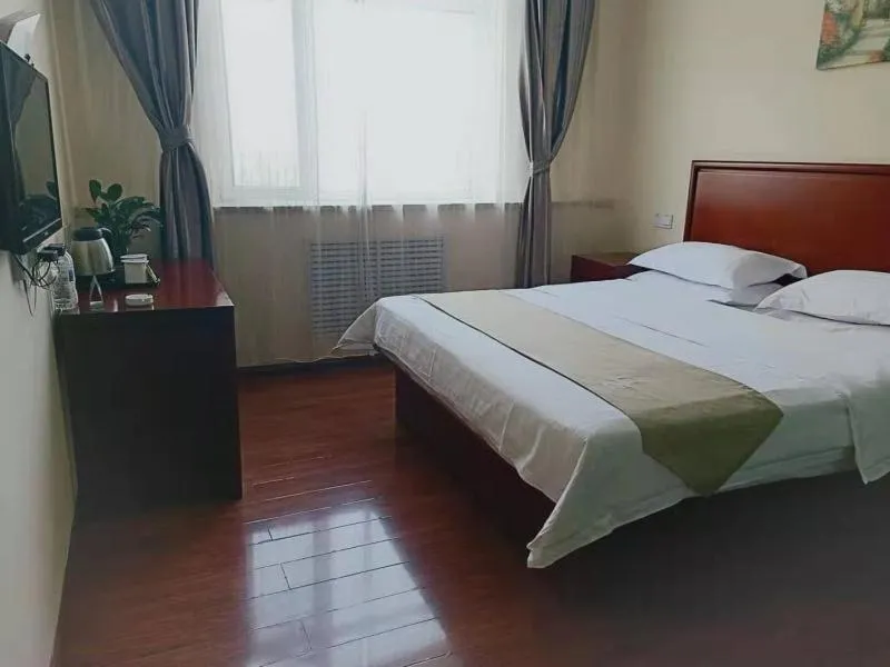 Bed in GreenTree Inn Taiyuan South Inner Ring Qiaoxi Branch