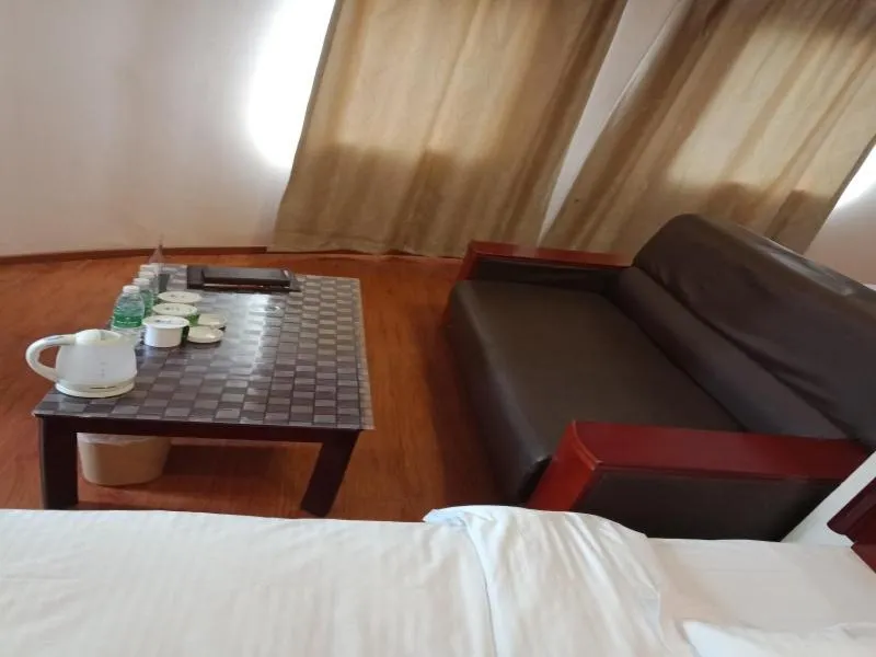 Bed in GreenTree Inn Shandong Jining Zoucheng South Yishan Road Experimental Middle School Express Hotel