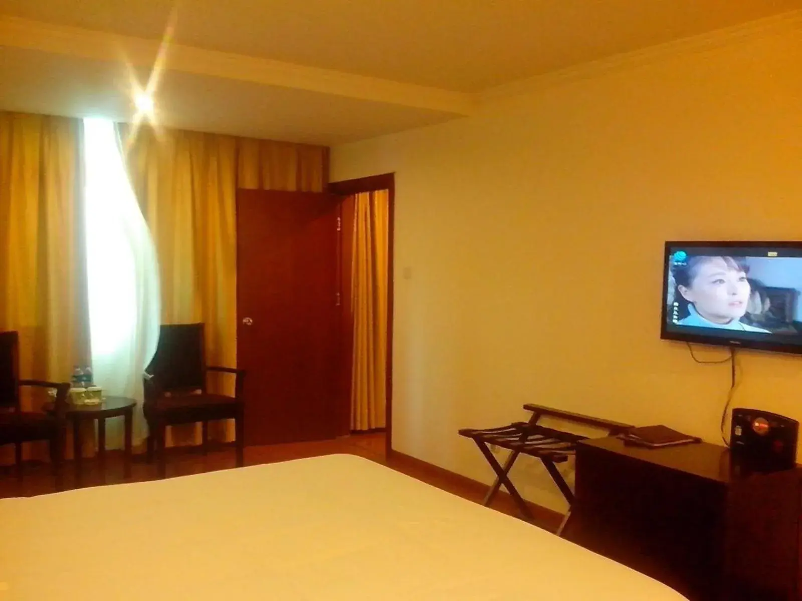 Bed in GreenTree Inn Anhui Huainan Liulizhan Express Hotel Bed in GreenTree Inn Anhui Huainan Liulizhan Express Hotel