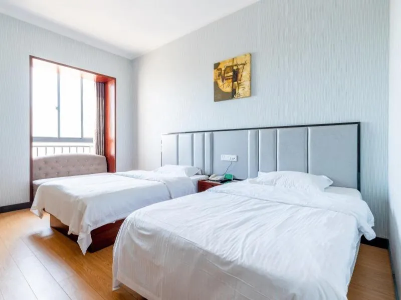 Bed in GreenTree Alliance Zhejiang Zhoushan Haitian Avenue West Donghai Road Hotel