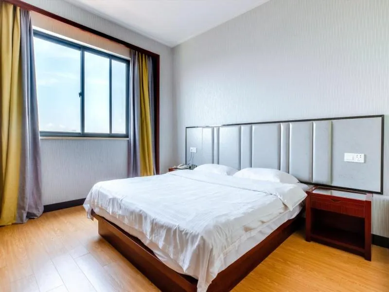 Bed in GreenTree Alliance Zhejiang Zhoushan Haitian Avenue West Donghai Road Hotel