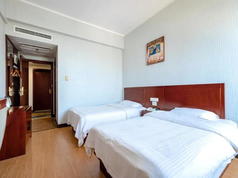 Bed in GreenTree Alliance Zhejiang Zhoushan Haitian Avenue West Donghai Road Hotel