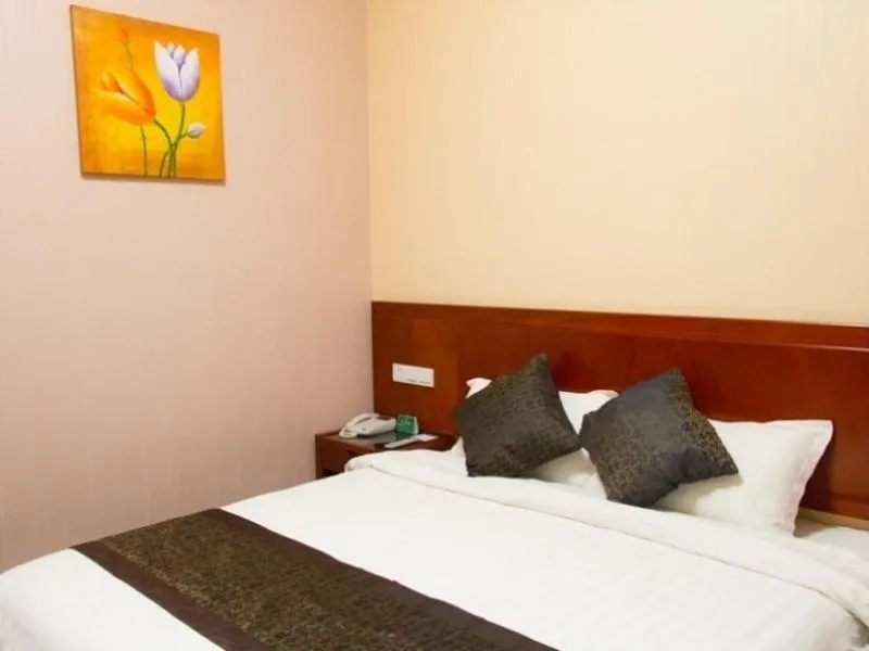 Bed in GreenTree Alliance Zhejiang Zhoushan Haitian Avenue West Donghai Road Hotel