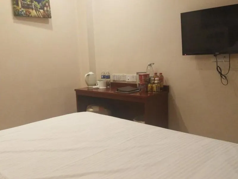 Bed in GreenTree Inn ShanDong RiZhao JuXian YinXing Avenue Middle ShanDong Road Business Hotel