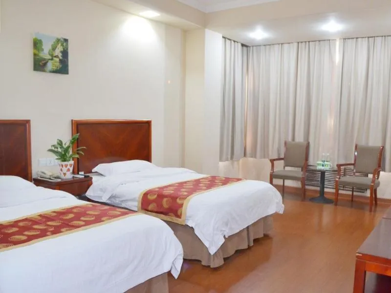 Bed in GreenTree Inn ShanDong LaiWu West LaiWu Road Express Hotel