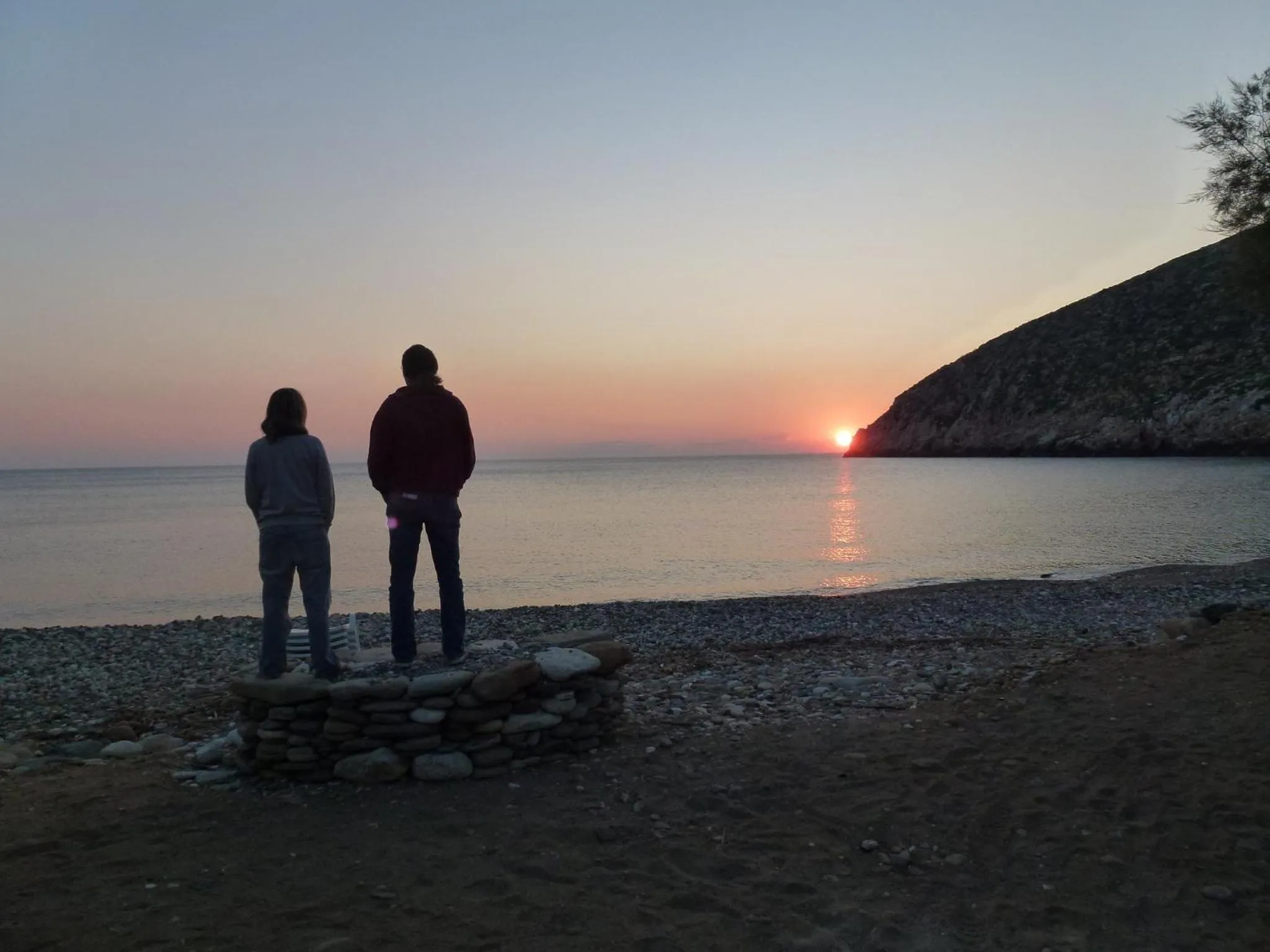 Natural landscape in Kouros