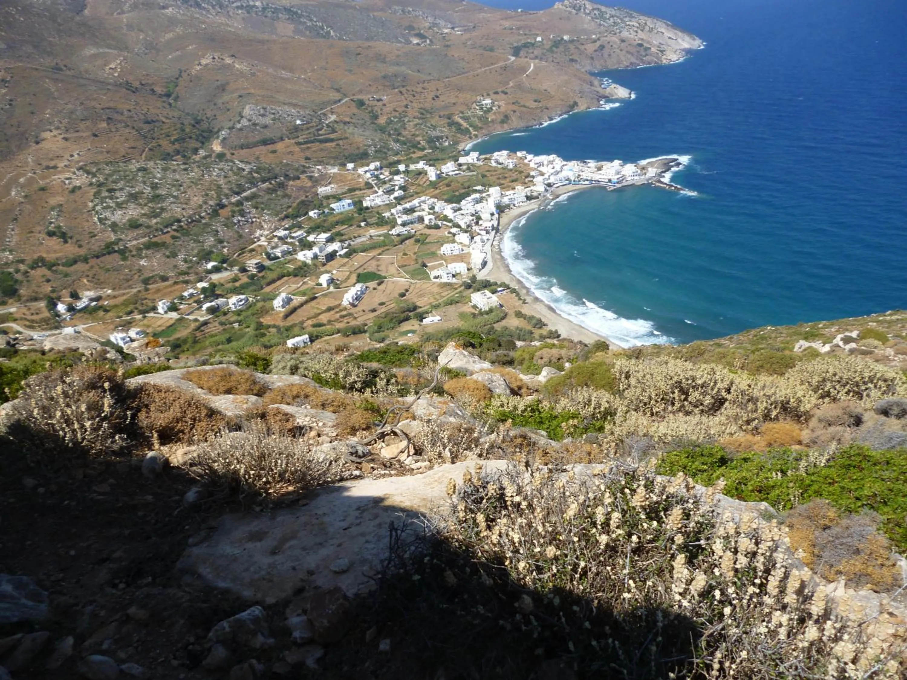 Natural landscape in Kouros
