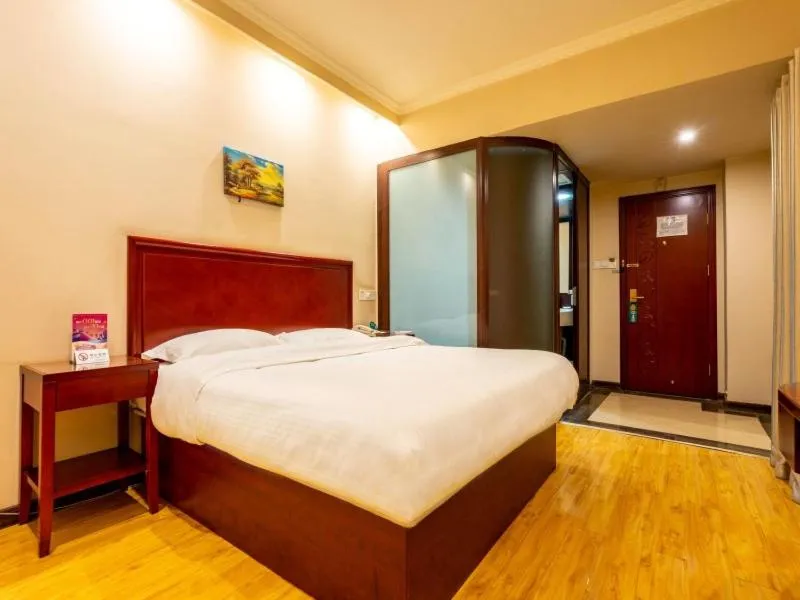 Bed in GreenTree Inn GanSu BaiYin East Bus Station LanBao Road Express Hotel