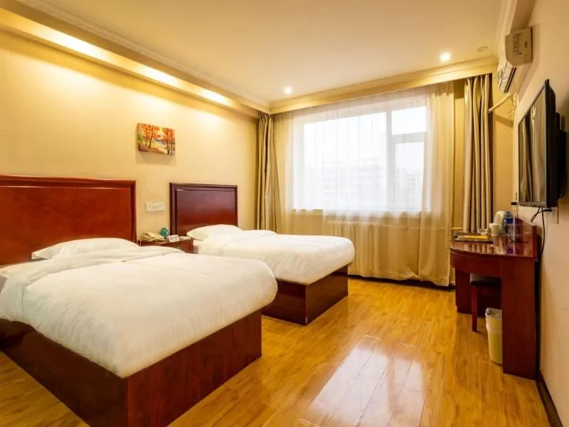 Bed in GreenTree Inn GanSu BaiYin East Bus Station LanBao Road Express Hotel