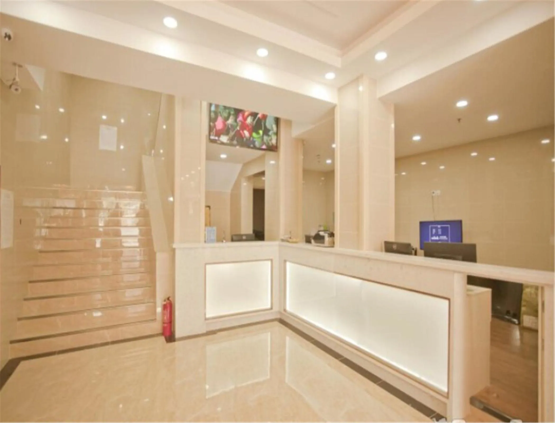 Lobby or reception in GreenTree Inn Liaoning Dalian Railway Station South Shengli Square Express Hotel
