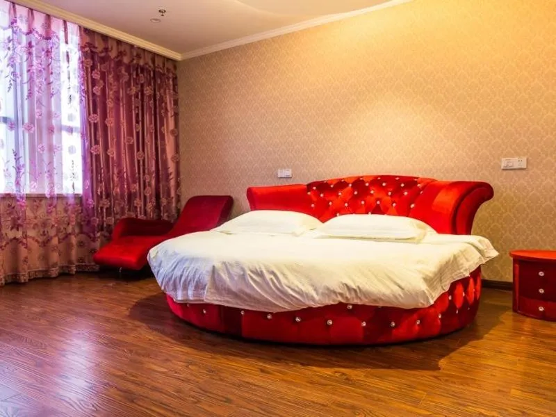 Bed in GreenTree Inn JiangSu Wuxi Jiangyin Huashi Avenue Huaxi Village Business Hotel