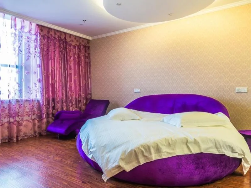 Bed in GreenTree Inn JiangSu Wuxi Jiangyin Huashi Avenue Huaxi Village Business Hotel