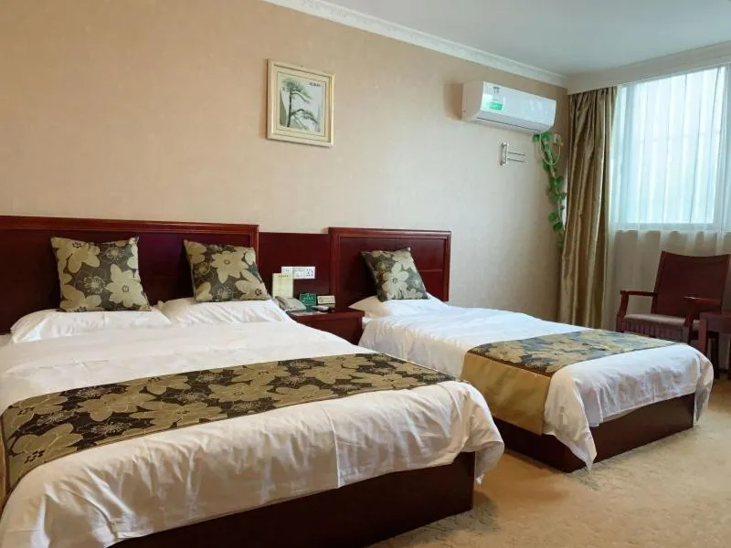 Bed in GreenTree Alliance Jiangsu Wuxi Yixing jinsanjiao Bus Station Hotel