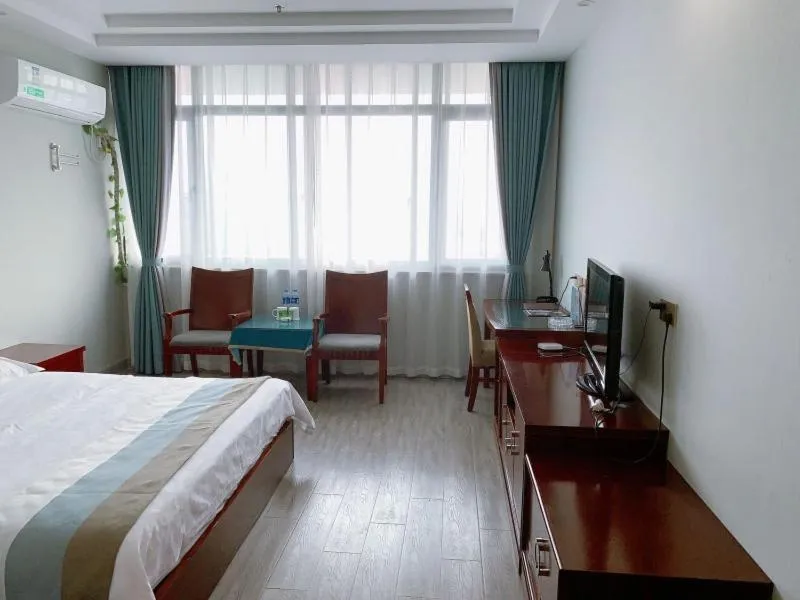 Bed in GreenTree Alliance Jiangsu Wuxi Yixing jinsanjiao Bus Station Hotel