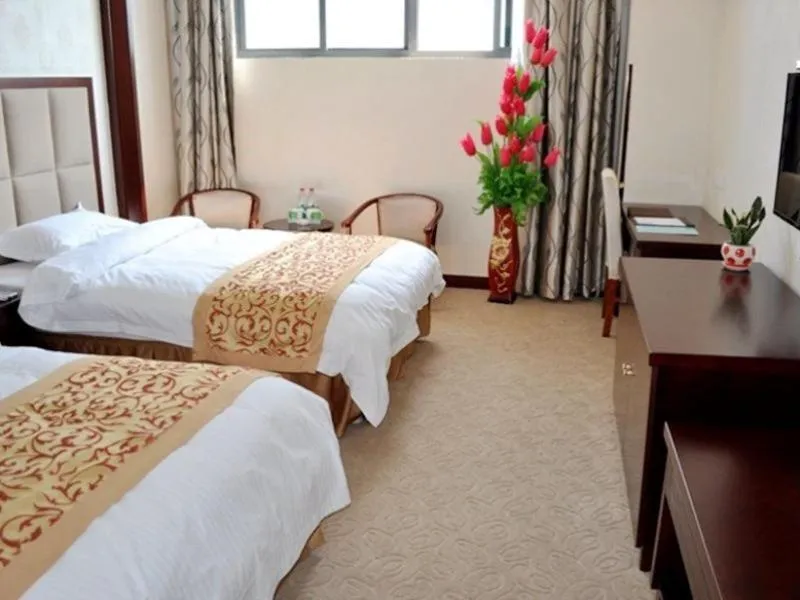 Bed in GreenTree Inn JiangSu YanCheng West Bus Station Business Hotel