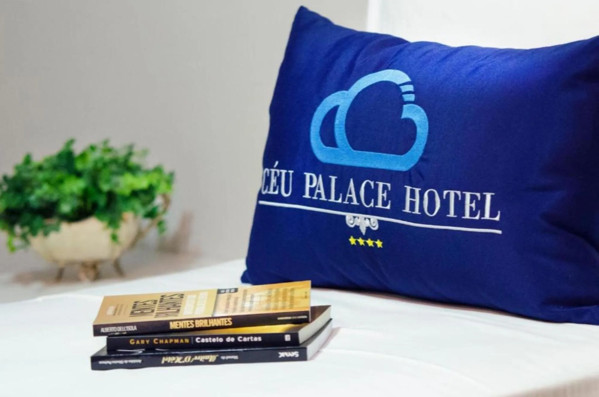 Bed in Céu Palmas Hotel