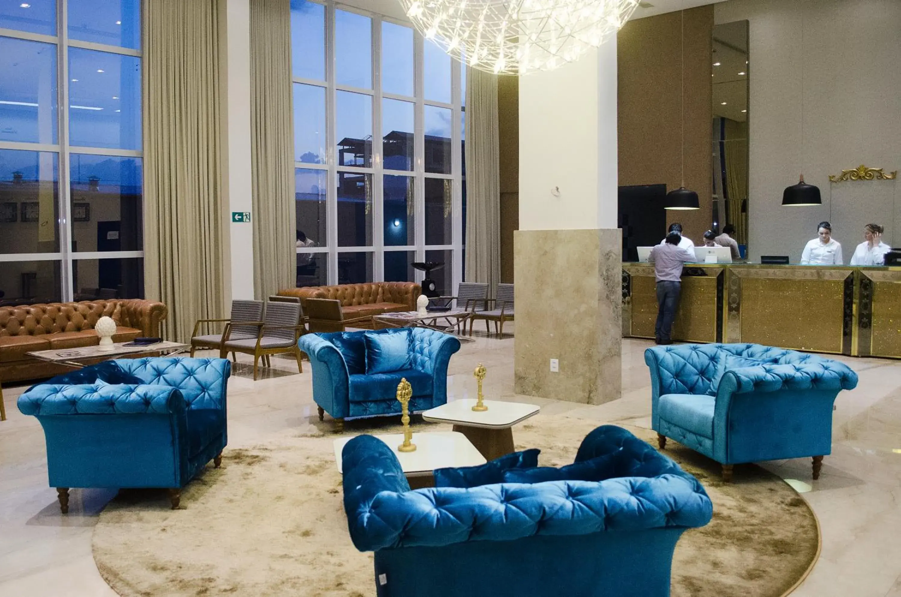 Lobby or reception in Céu Palmas Hotel Lobby or reception in Céu Palmas Hotel